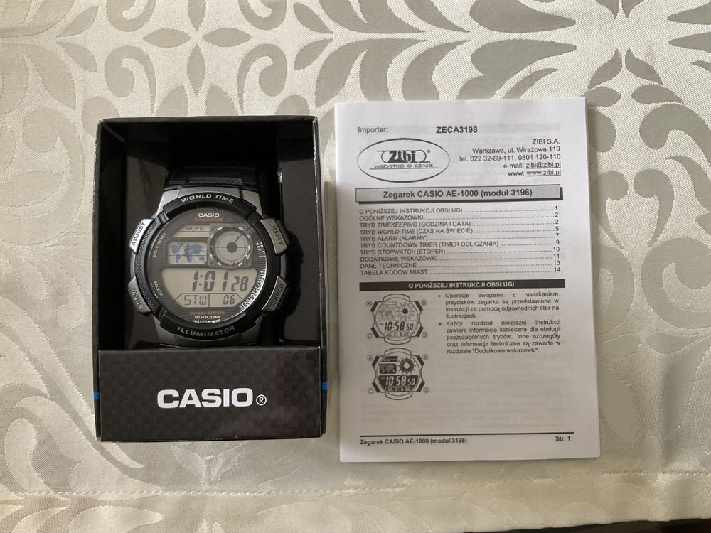 Zegarek Casio AE-1000W