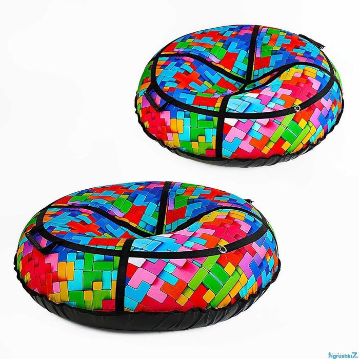 Санки надувні тюбінг ватрушка сноутюбінг надувний матрац