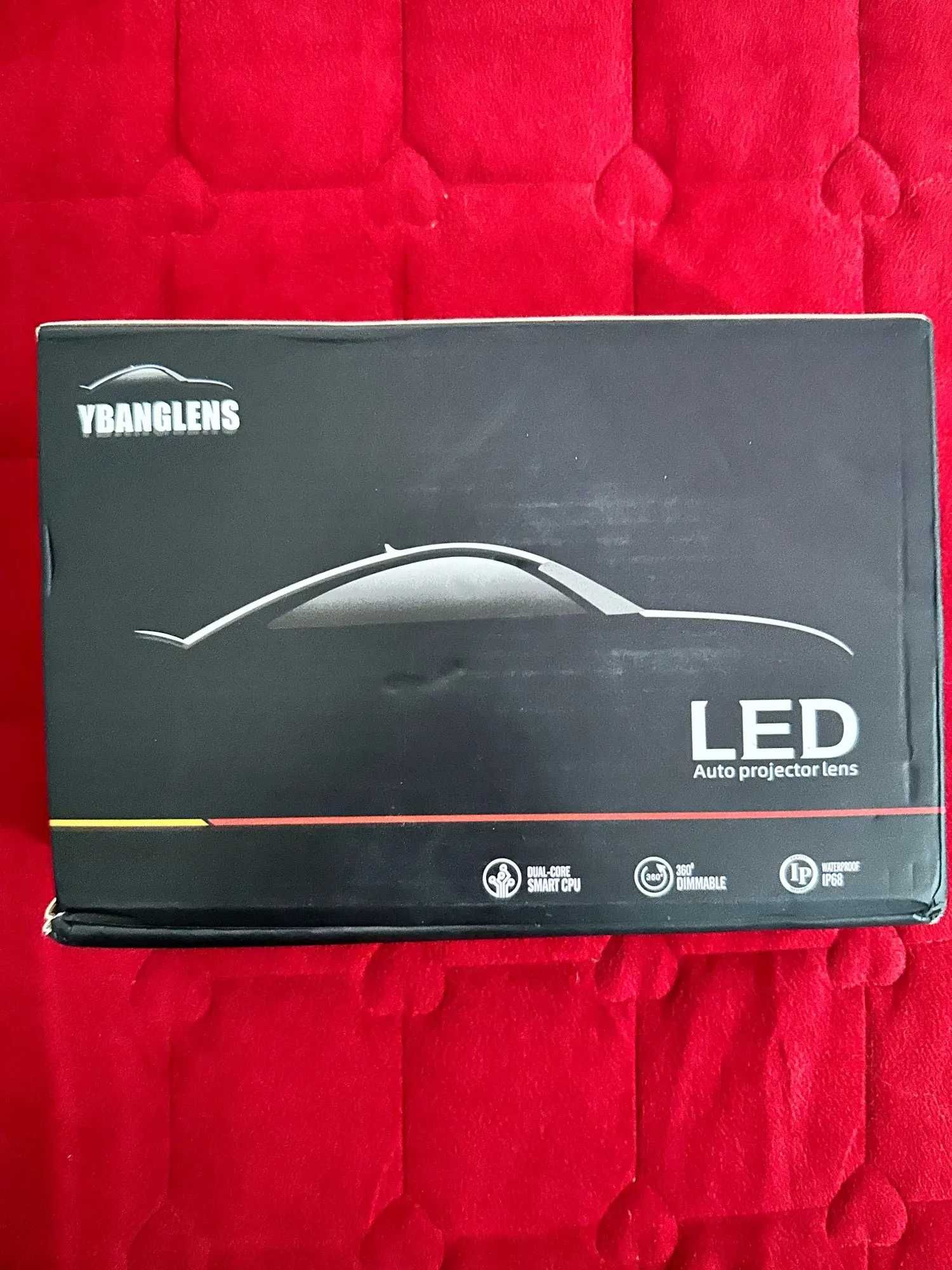Автосвет. Лампы BI-LED міні лінзи мини линзы Y7D  H4 .Ціна за пару