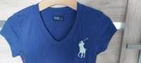 T-shirt polo Ralph M niebieski