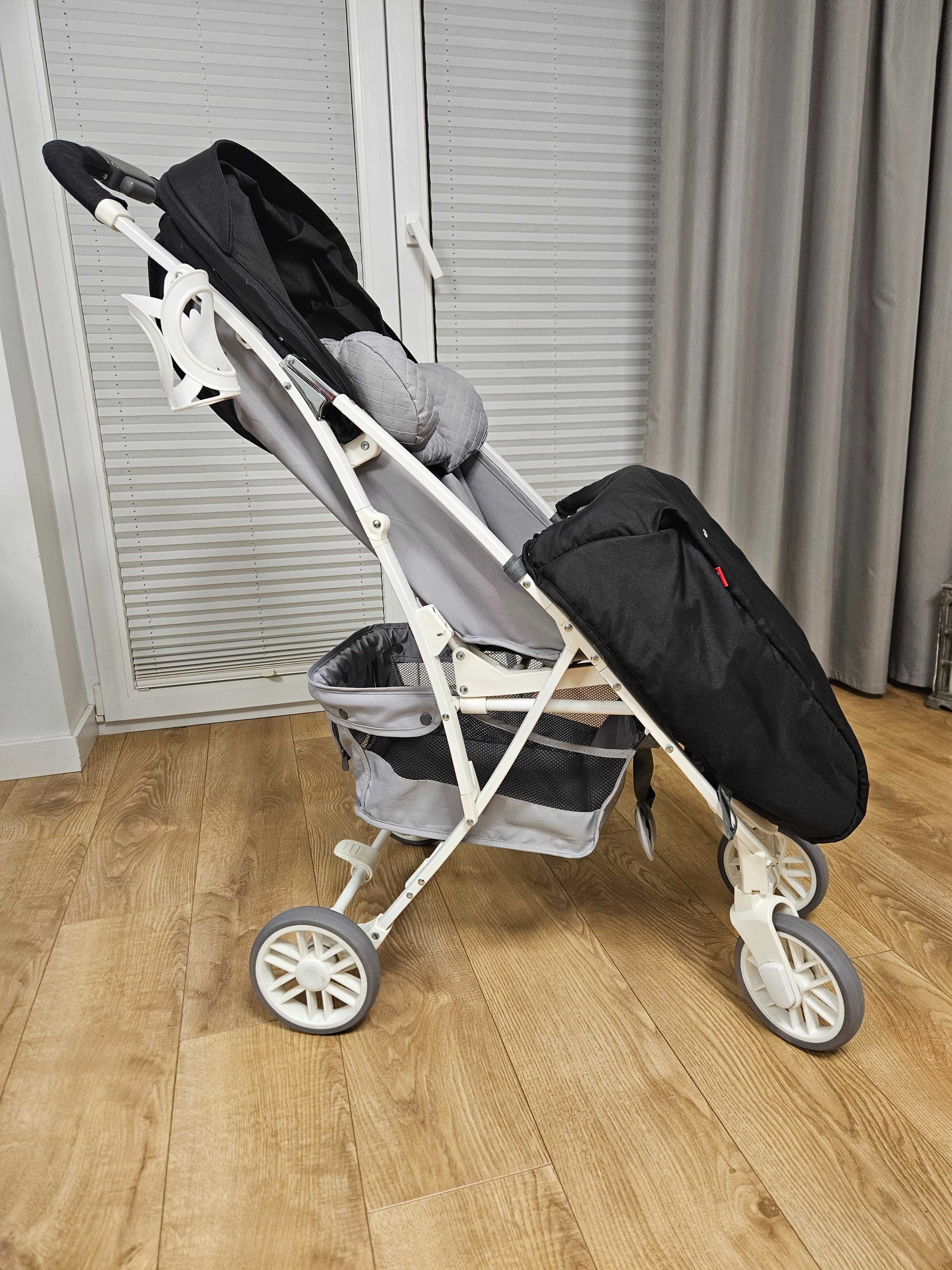 Wózek spacerowy -Euro Cart Volt Pro – wózek spacerowy - Anthracite