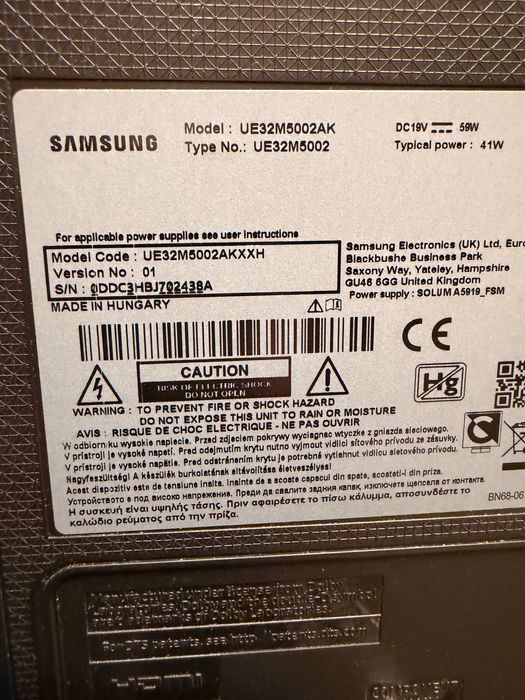 Telewizor Samsung 32 cale