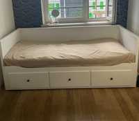 Łóżko Ikea Hemnes 3 szuflady/pojemnik, rozkadane 80-160/200cm