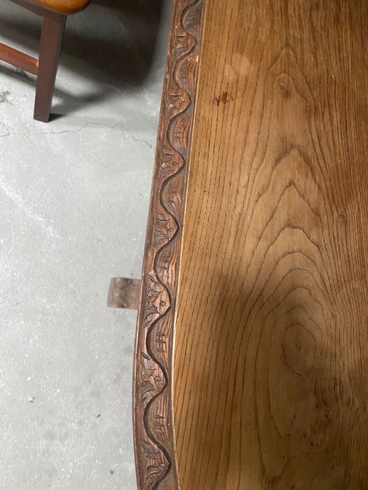 Conjunto mesa em carvalho