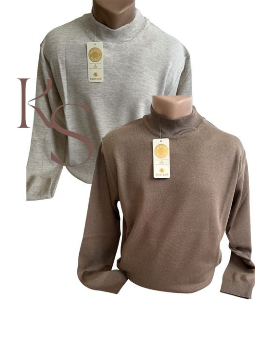 Мужской свитер гольф мужской теплый классика Sunteks Devir Турция