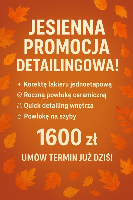 Usługi Detailingowe , Pranie tapicerki. Polerowanie auta .