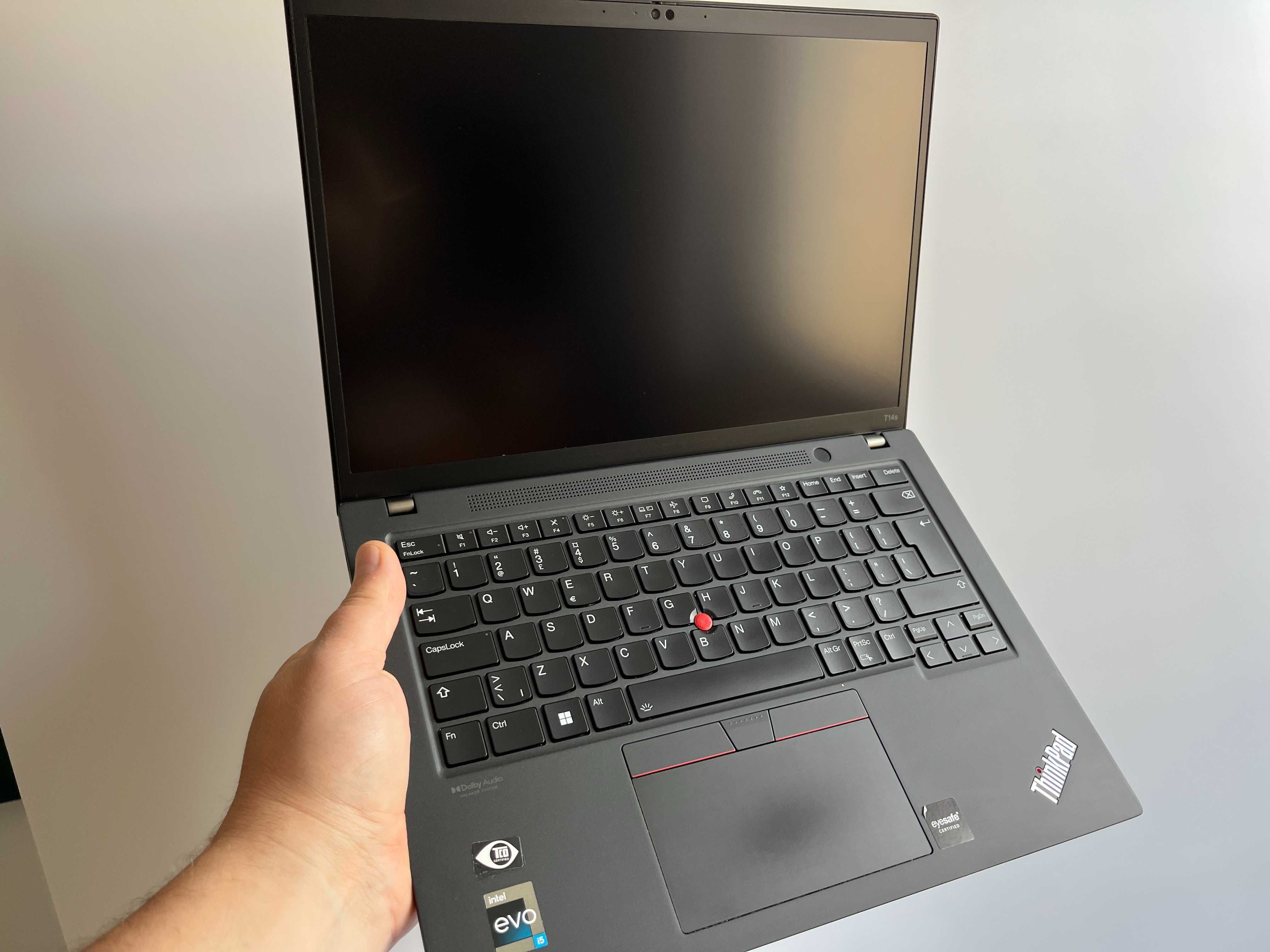Biznesowy  Lenovo ThinkPad T14S Gen 3 I5-1240P 16/256GB NVME W11 FV23%