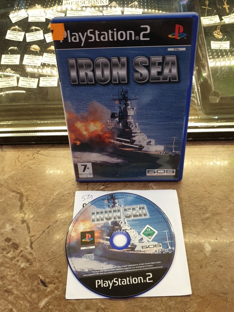 Gra Retro Unikat Ps2 PlayStation 2 Iron Sea kolekcjonerska
