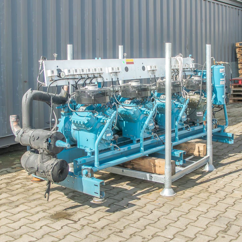 Zestaw sprężarkowy COPELAND 4x sprężarka D4DT5-220X-AWM  4x84,7 m3/h