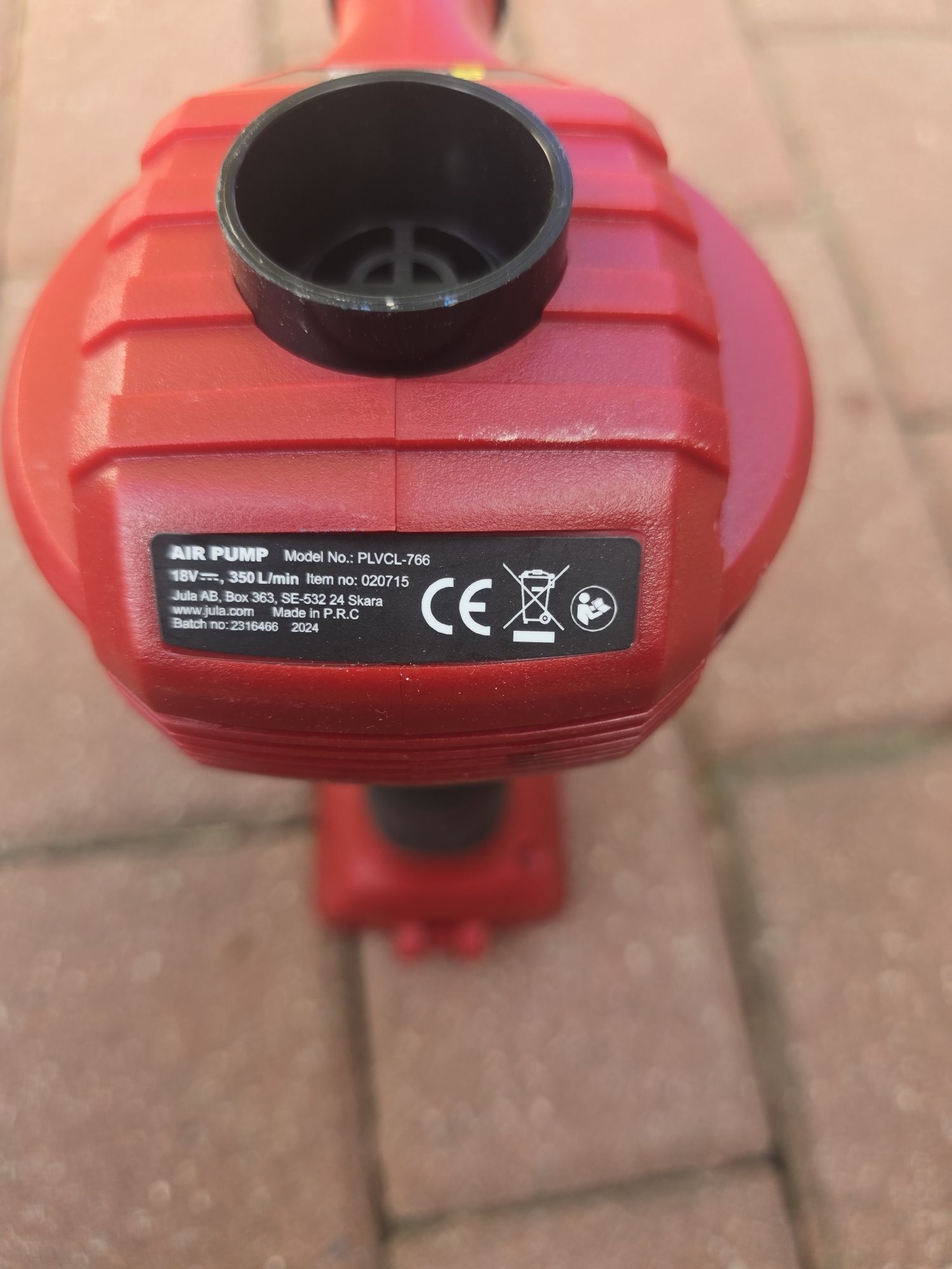 Pompka elektryczną MeecTools 18V