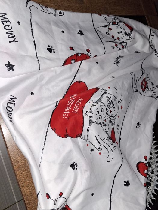 Poszewki kołdra I poduszka świąteczna