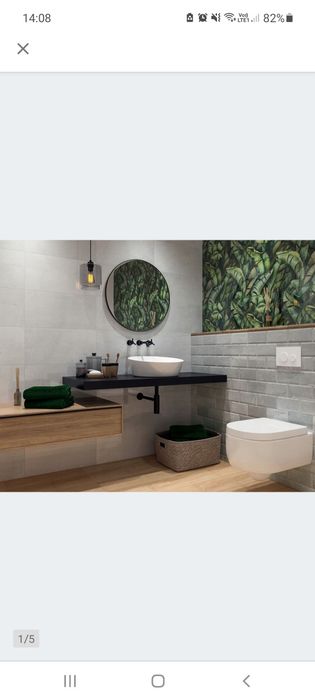 Płytki Natura Grafit kafelki PARADYŻ 1 gat.