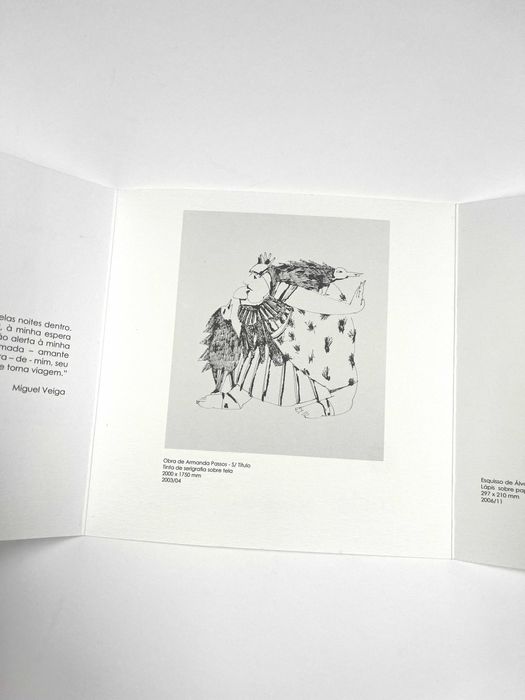 Exposição Álvaro Siza, Armanda Passos, Miguel Veiga Convite 2010