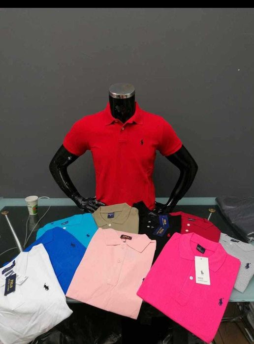 Koszulka męska polo znaczek karl ralph lacoste Premium