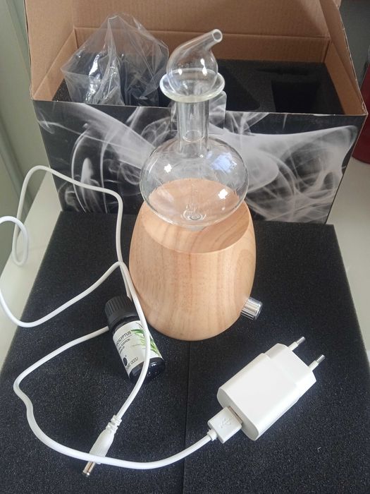 nebulizator do olejków eterycznych szklany bez wody dyfuzor
