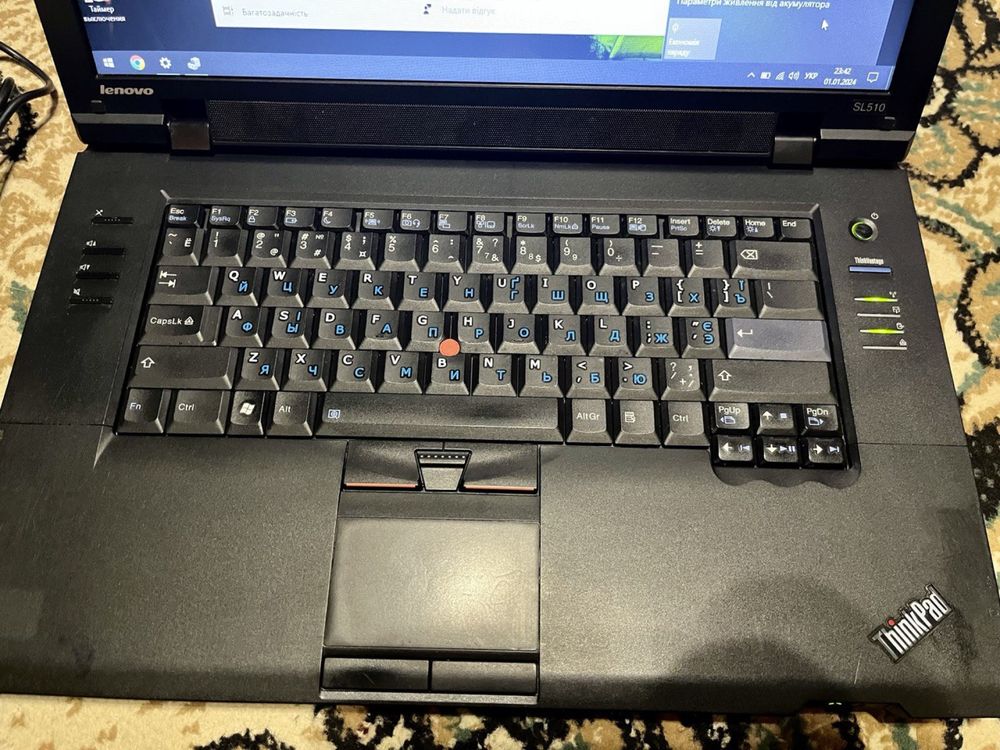 Ноутбук для далекобійника lenovo thinkpad sl510