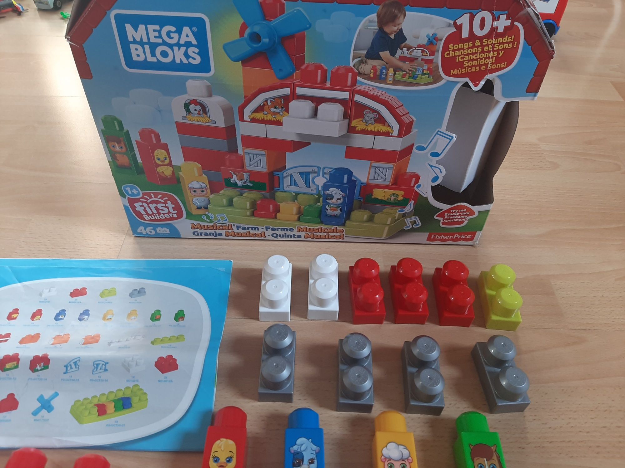 Mega Bloks Fisher Price muzyczna farma.