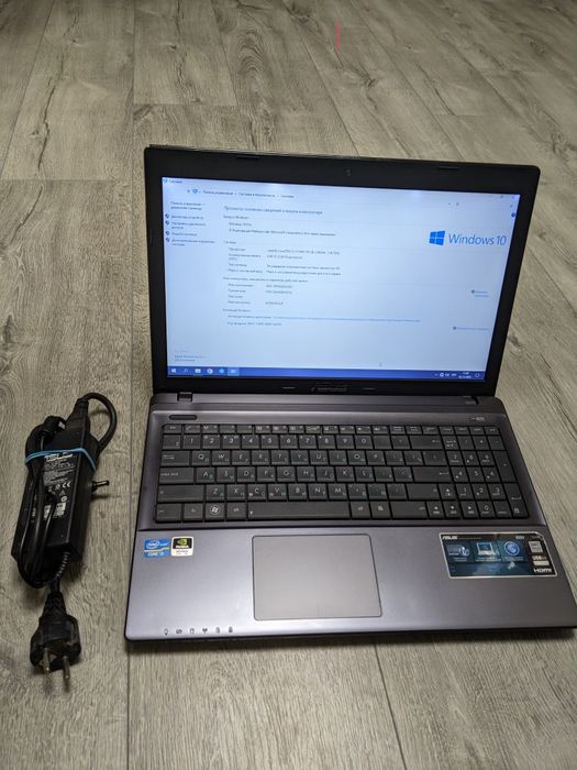 Ноутбук ASUS x55u ssd-500