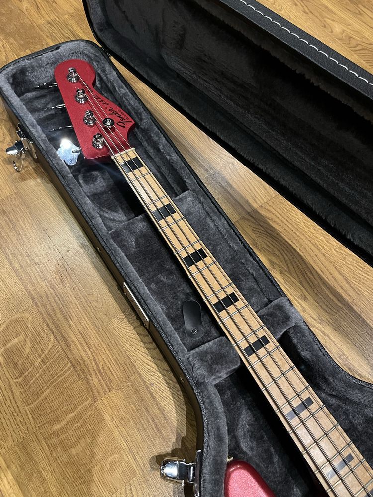 Jazz Bass Fender Squier Lutniczy MOD / Case / Kable / Pasek