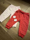 Spodnie wiosenne zimowe dresowe getry welurowe 74 h&m