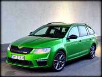 Skoda Octavia III RS Kombi 184KM Led Xenon Navi DSG Alu 18' Skóra Zarejestrowany