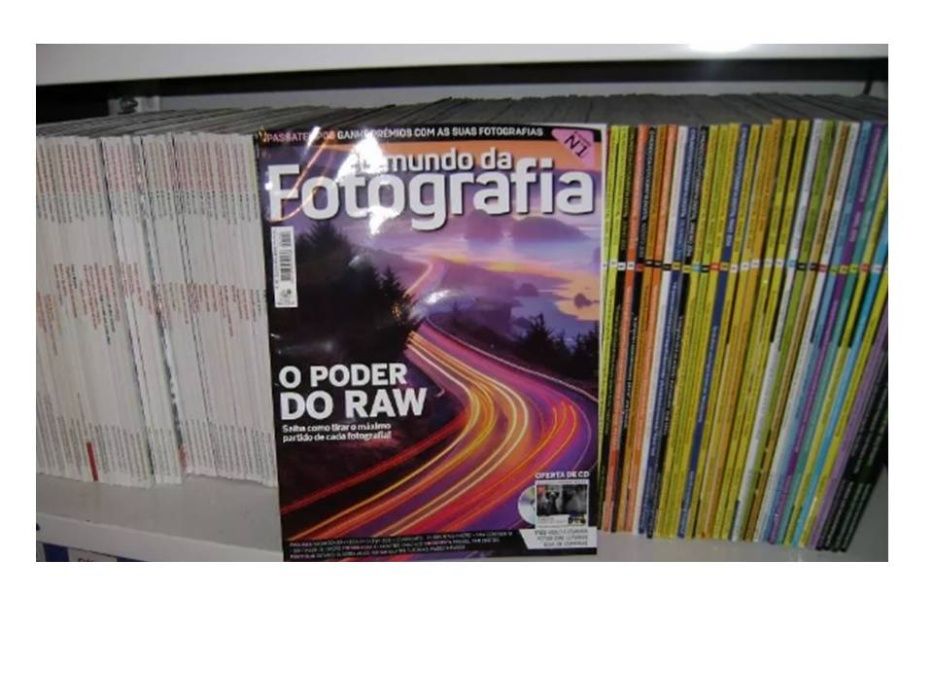 Colecção completa da revista o " Mundo da Fotografia " do Nº1 ao Nº160