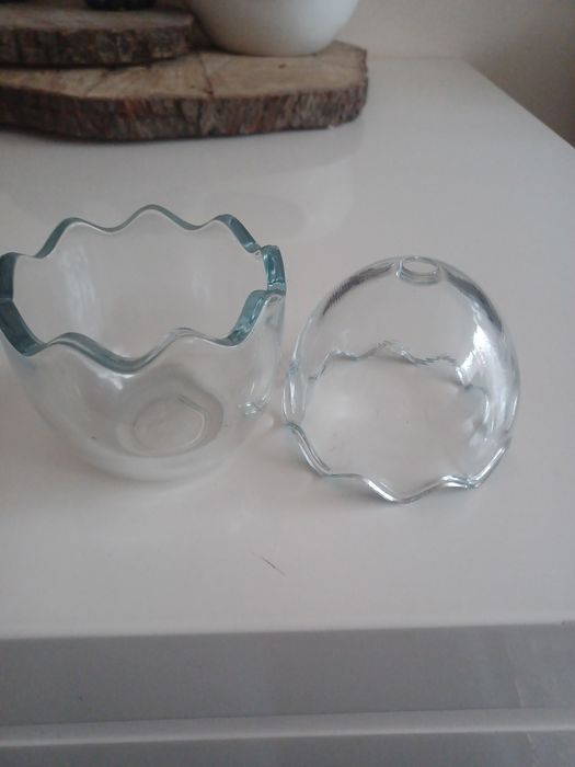 Jajko szklane,bomboniera,ozdoba wielkanocna