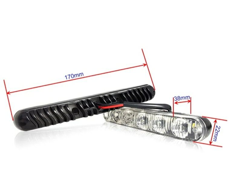 Дневные ходовые огни светодиодные фары дхо с бегущим поворотом DRL Led