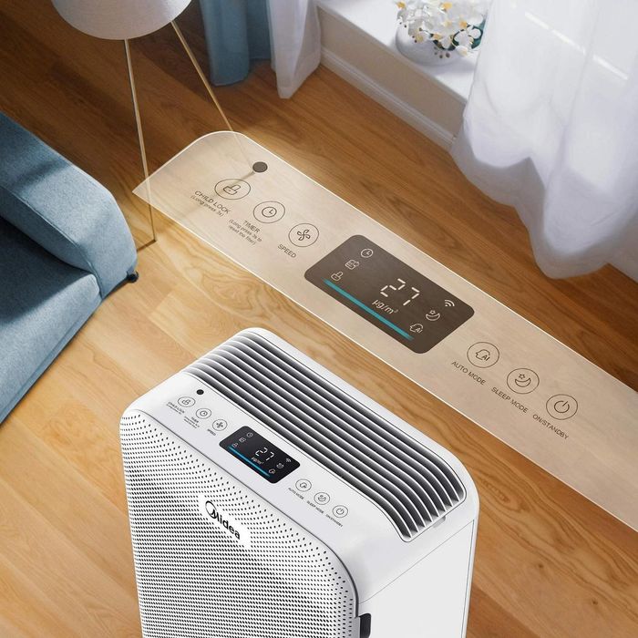 Очищувач повітря Midea MP 3.360 HEPA H13 360 м³/год для приміщень до 4