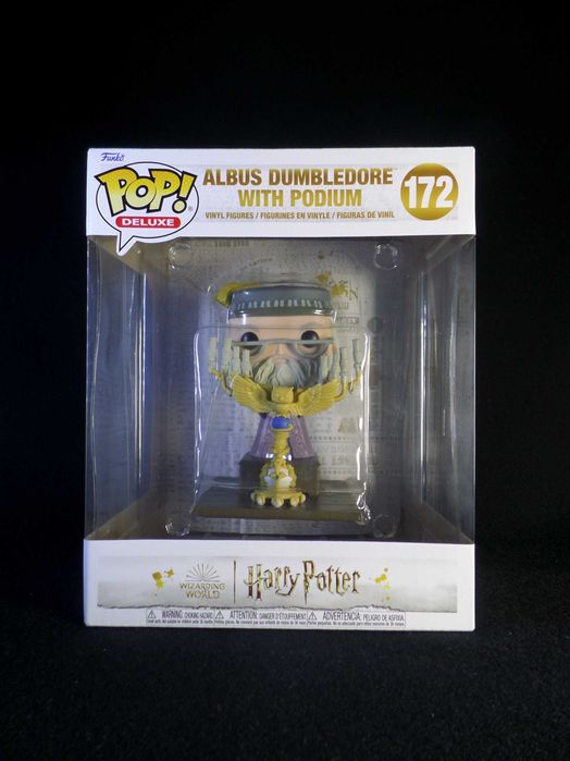 Фігурка Албус Дамблдор Funko Pop Deluxe Albus Dumbledore w Podium #172