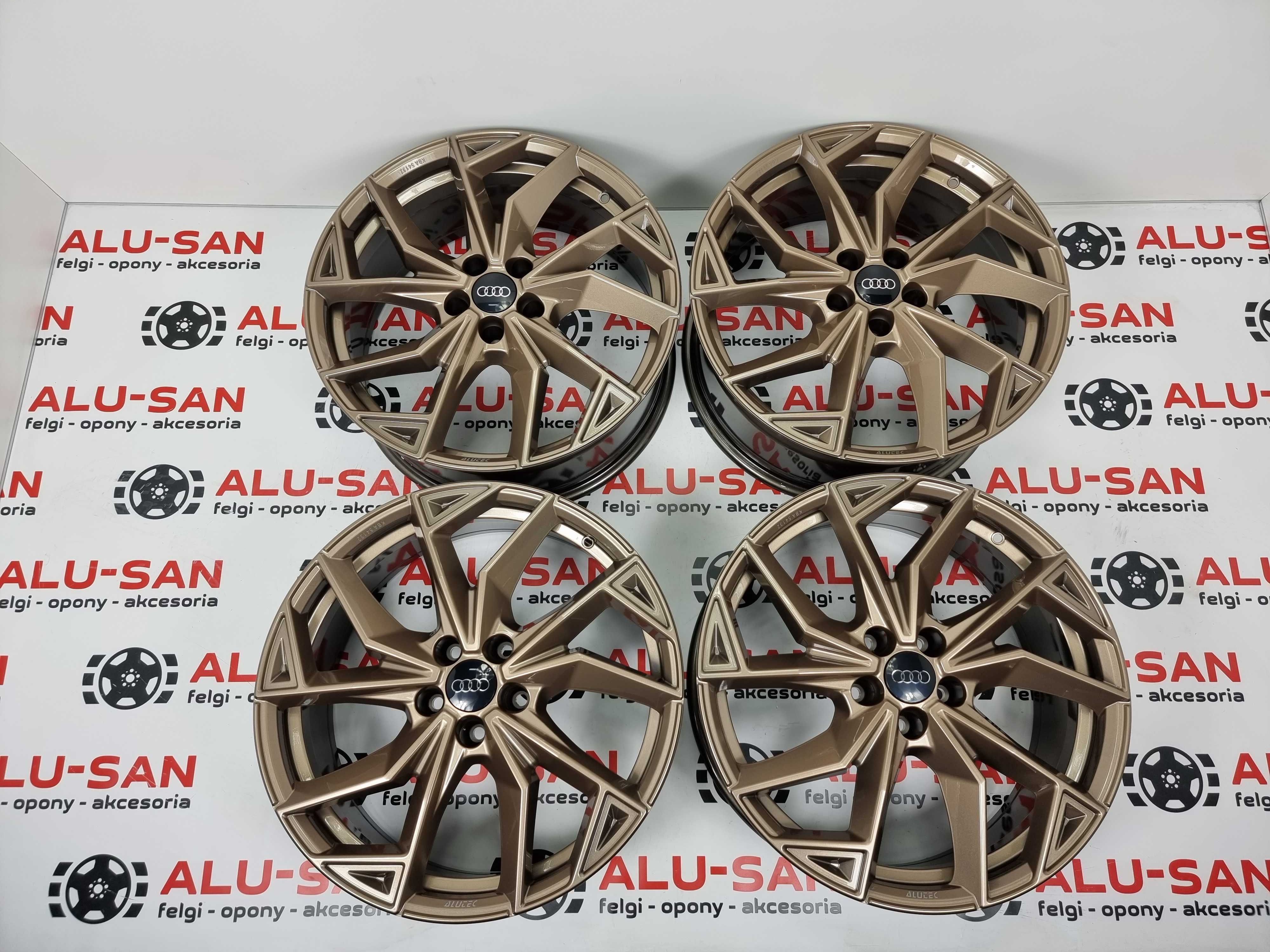 NOWE alufelgi AUDI 19" 5x112 A4 A6 A8 Q5 Złote