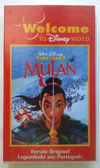 Filme Mulan em VHS