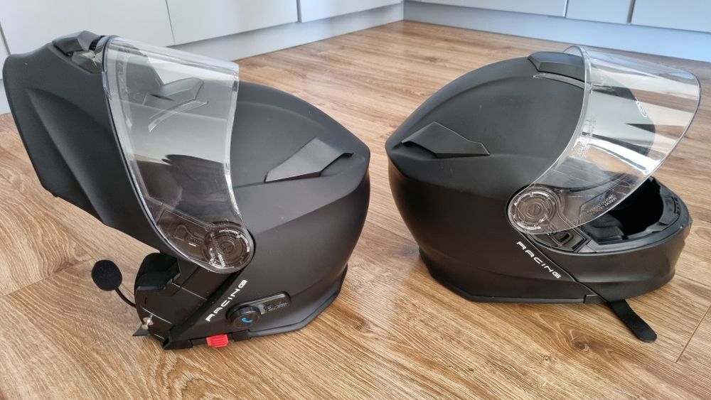 Kask motocyklowy NEX RACING z interkomem rozmiar M