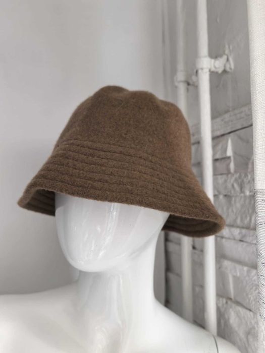 Kapelusz Ciepły Damski Brązowy