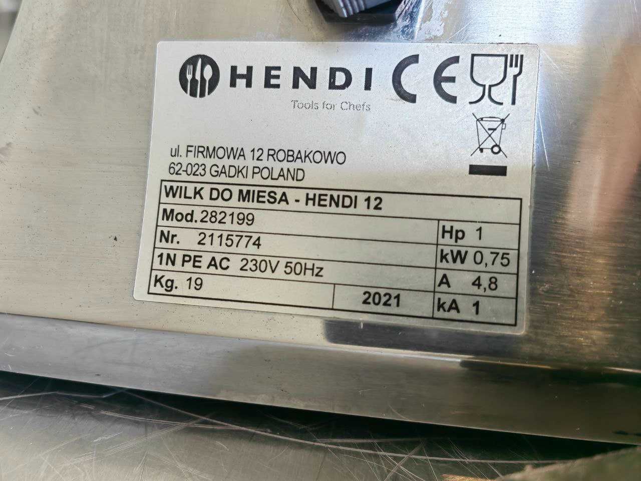 Wilk do mięsa HENDI 12 Profi Line mod. 282199