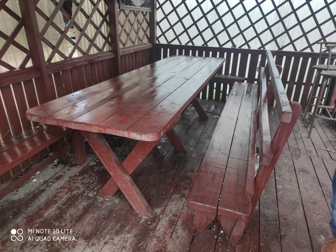 Altanka ogrodowa plus stół z ławką