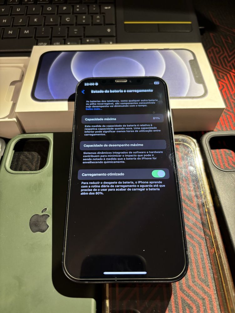iphone 12 128GB (black) Grad A+