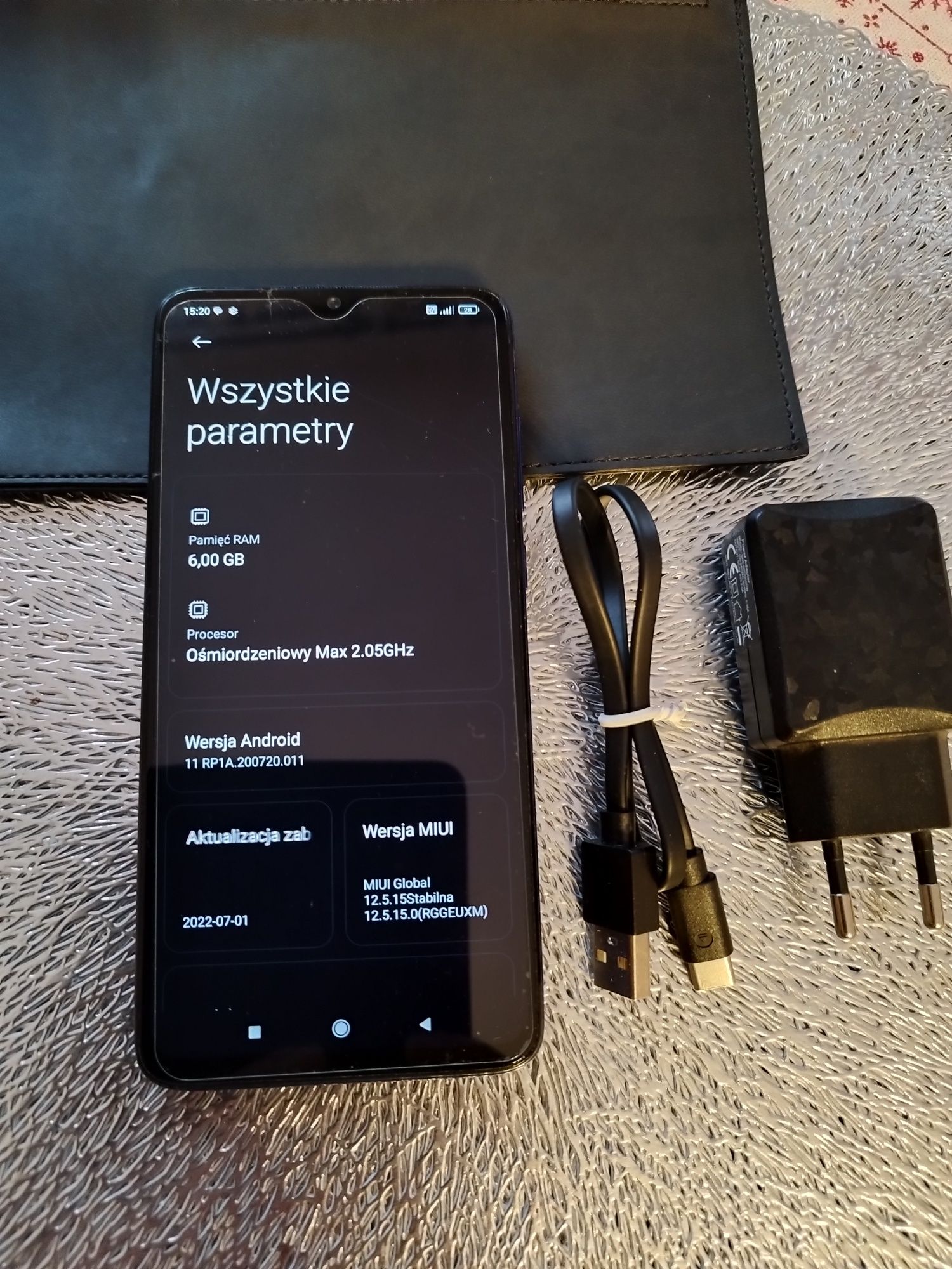 Smartfon xiaomi redmi note
