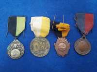 Conjunto de 4 antigas medalhas desportivas
