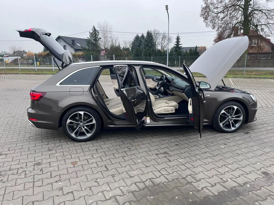 Audi A4 Avant 2.0 tdi 2019r LIFT MATRIX S LINE piękna mokka!!