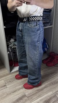 Широкі джинси y2k реп широкие джинсы big boy штаны