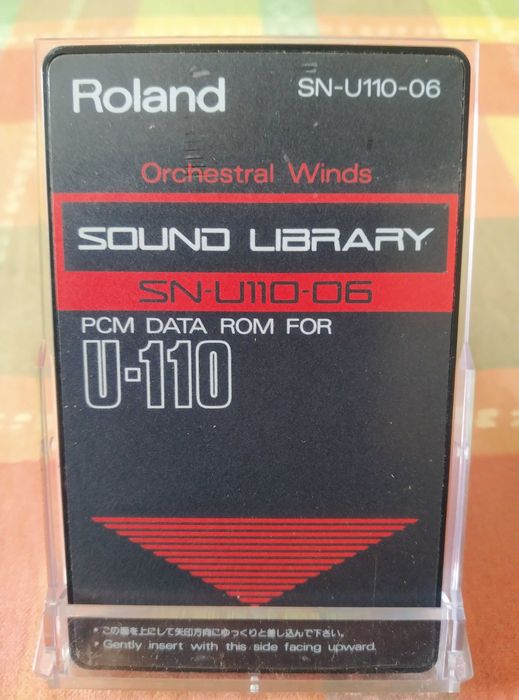 Roland SN-U110-06 "Orchestral" karta U-110, U-220, U-20, D70 b. rzadka