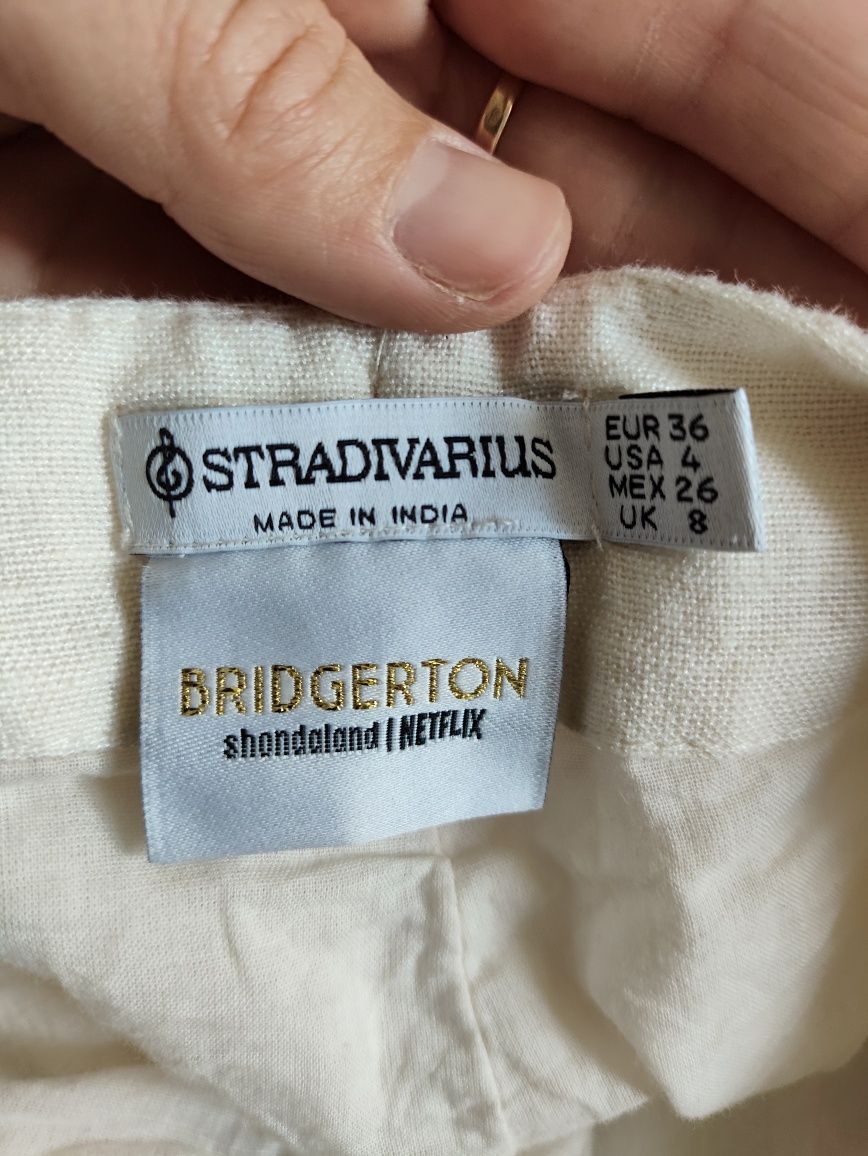 Spodnie damskie 100%bawełna Stradivarius S