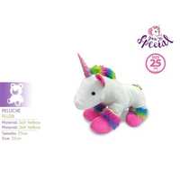 Peluche unicornio 25cm