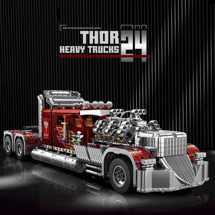 ‼️Ексклюзив‼️Конструктор Thor 24 Heavy Trucks, 73 см, в коробці