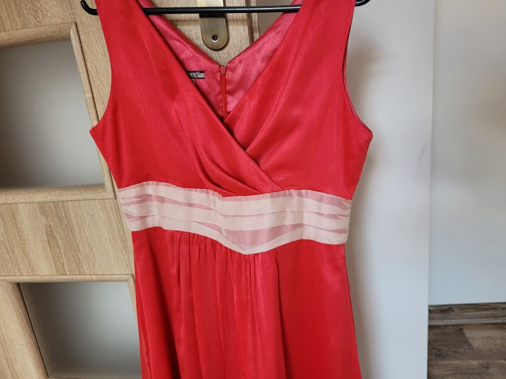 Salsa malinowa sukienka L/XL