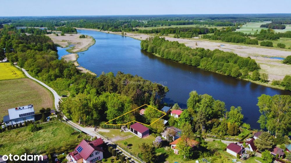 Działka 800m z widokiem na Narew