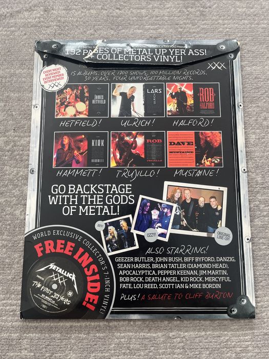 Metallica - So What X Metal Hammer com vinil de 7” exclusivo