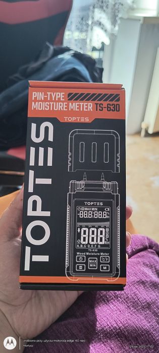 Multimetr wilgotnościomierz szpilkowy TS 630