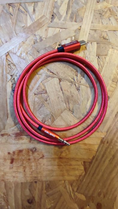 Cabo áudio USB-C - jack stereo 3.5mm
